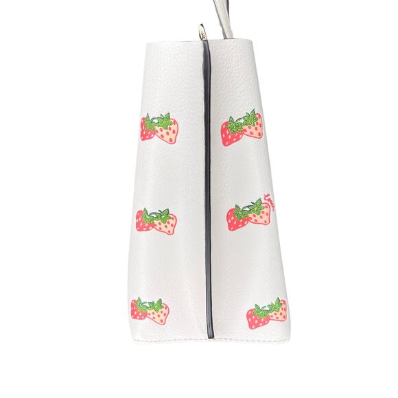 Like new Coach Mollie Tote 25 With Strawberry Print CB600 - Picture 5 of 11